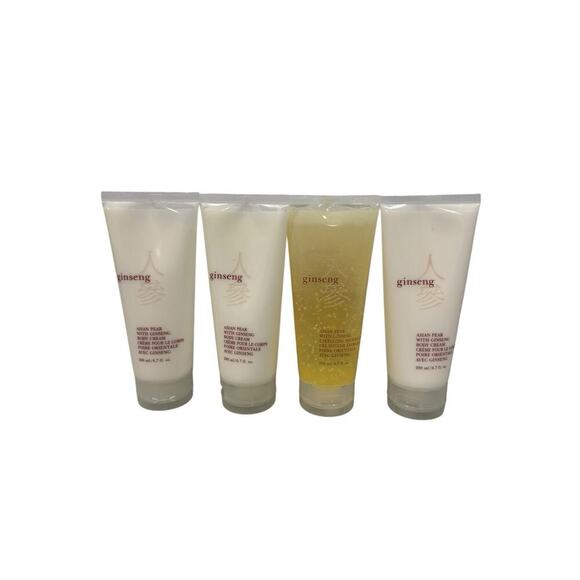 GINSENG Asian Pear with Ginseng Body Cream As Shower Gel By Avon 1.7oz 2002 - Picture 1 of 3